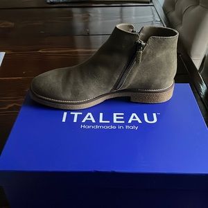 Italeau Foliana- velour molitare boots